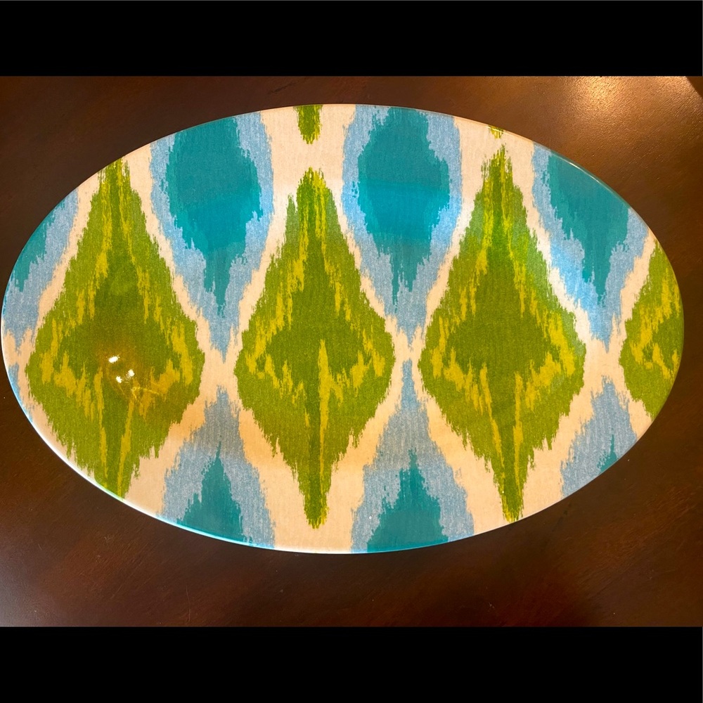Small Oval Threshold Platter